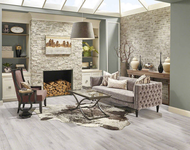 MSI Bianco Porcelain Wall and Floor Wood Look Tile 6"x36" - Palmetto Collection