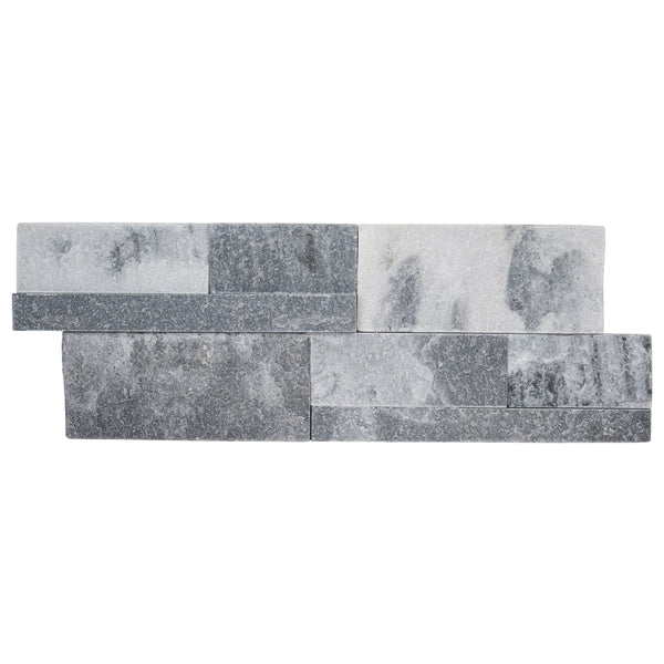 MSI XL Rockmount Alaska Gray Splitface Ledger Panel Marble Wall Tile 9"x24"