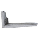 MSI XL Rockmount Alaska Gray Splitface Marble Ledger Panel Corner 9"x18"