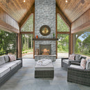 MSI XL Rockmount Sierra Blue Splitface Ledger Panel Quartzite Wall Tile 9"x24"