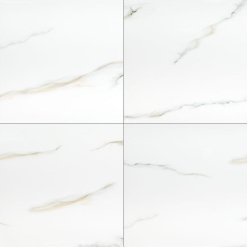 MSI Aria Bianco Porcelain Wall and Floor Tile