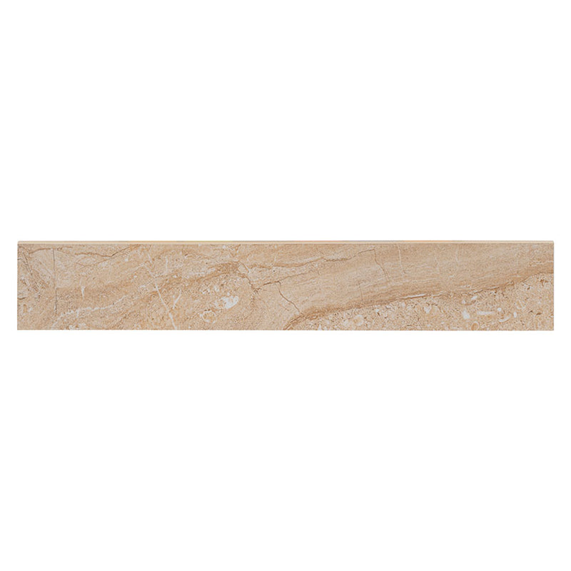 MSI Aria Oro Porcelain Bullnose 3"x18"