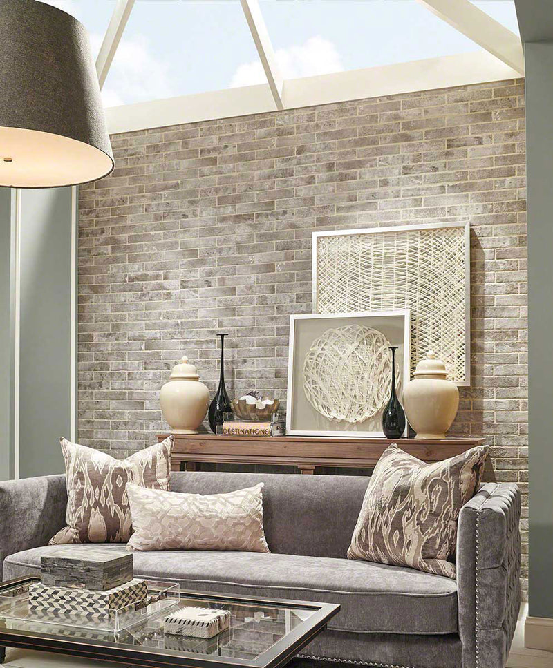 MSI Brickstone Taupe Brick Porcelain Wall and Floor Tile