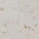 MSI Calacatta Hexagon Mosaic Porcelain Wall and Floor Tile 2"x2" - Pietra Collection