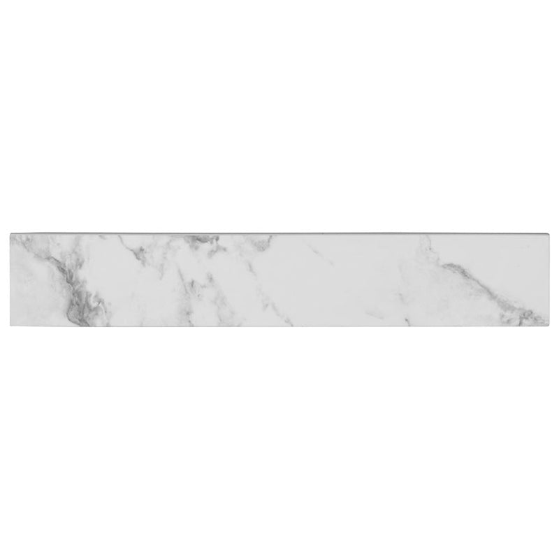 MSI Pietra Statuario Porcelain Bullnose 3"x18"