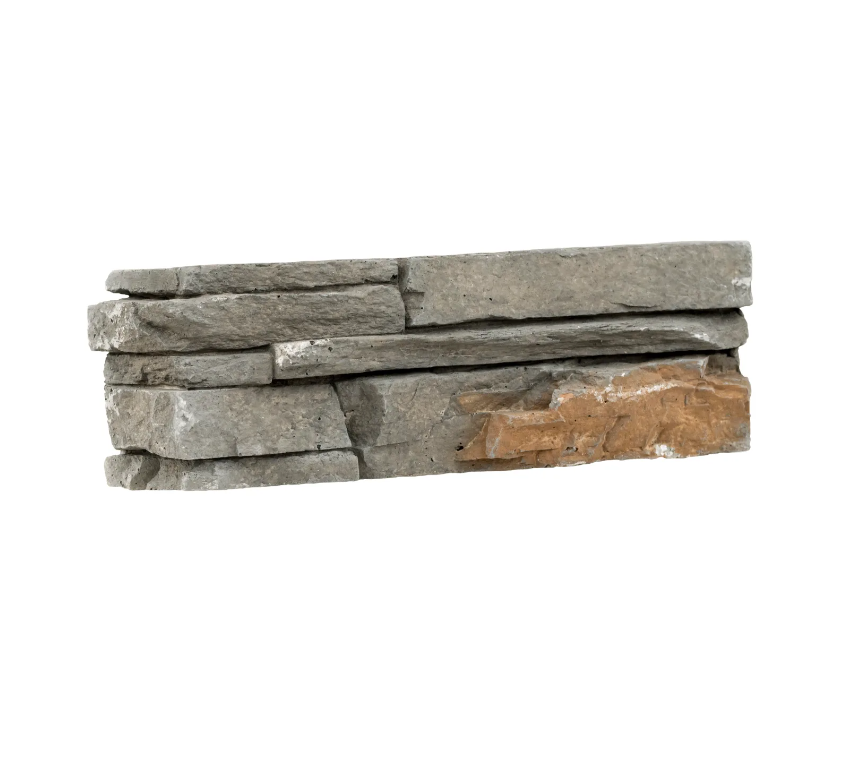 MSI denali grey terrado stacked stone corner LPNLEDENGRY4COR