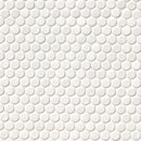 MSI Bianco White Penny Round Porcelain Mosaic Tile - Domino Collection