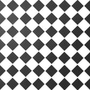 MSI White & Black 2"x2" Porcelain Mosaic Tile - Domino Collection