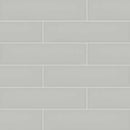 MSI Gray Glossy Ceramic Subway Tile - Domino Collection