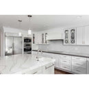 MSI White & Black Matte Basketweave Porcelain Mosaic Tile - Domino Collection