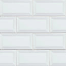 MSI White Glossy Ceramic Subway Tile - Domino Collection