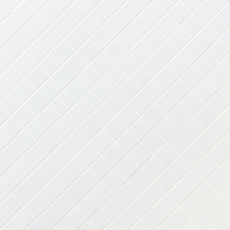 MSI White 2"x2" Porcelain Mosaic Tile - Domino Collection