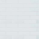 MSI White Matte Porcelain Subway Mosaic Tile - Domino Collection