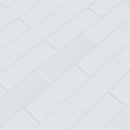 MSI White Matte Porcelain Subway Mosaic Tile - Domino Collection