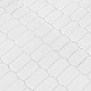 MSI White Picket Glossy Porcelain Backsplash Mosaic Tile - Domino Collection