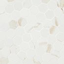 MSI Eden Calacatta Porcelain Mosaic Hexagon Wall and Floor Tile