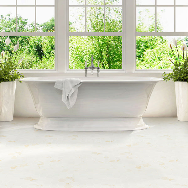 MSI Eden Calacatta Porcelain Wall and Floor Tile, photo 2 of 8