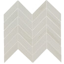 MSI Eden Dolomite Chevron Mosaic Porcelain Wall and Floor Tile