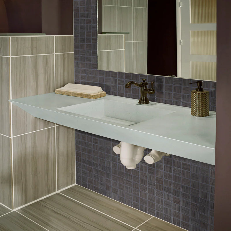 MSI Focus Graphite Porcelain Mosaic Wall and Floor Tile