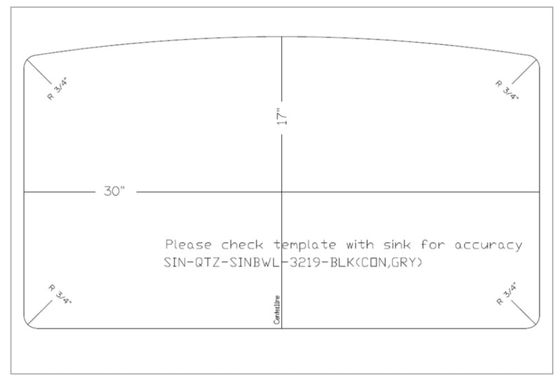 MSI grey quartz singlebowl sink SIN QTZ SINBWL 3219 GRY draw