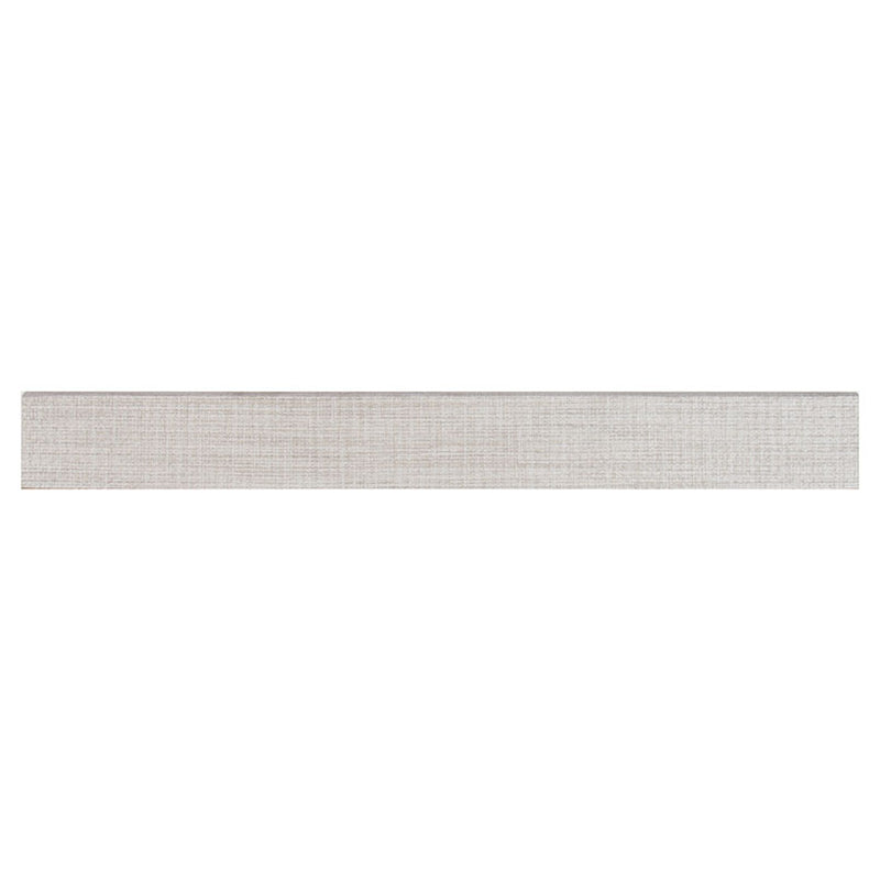 MSI Lineart Grey Matte Porcelain Bullnose 3"x24" - Tektile Collection