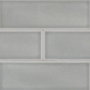 MSI Morning Fog Glazed Handcrafted Ceramic Subway Tile 4"x12"