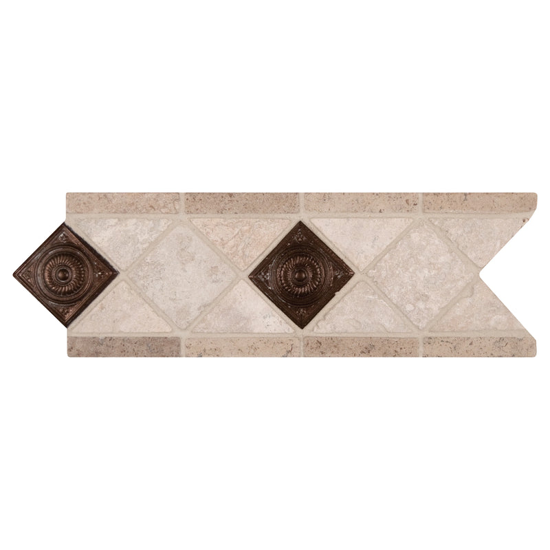 MSI noche chiaro copper scudo tumbled metal stone wall tile 4x12 THDW3 BOR CHCOSC4X12T_r