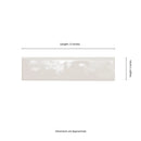 MSI Renzo Dove Ceramic Glossy Bullnose 3"x12"