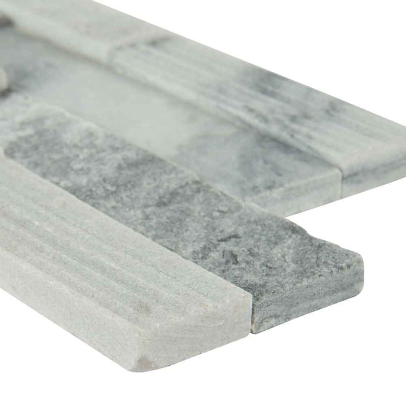 MSI rockmount alaska gray multi finish ledger panel marble wall tile 6x24 LPNLMALAGRY624 MULTI 2