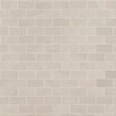 MSI Sande Ivory Polished Porcelain Mosaic Wall and Floor Tile 2"x4"