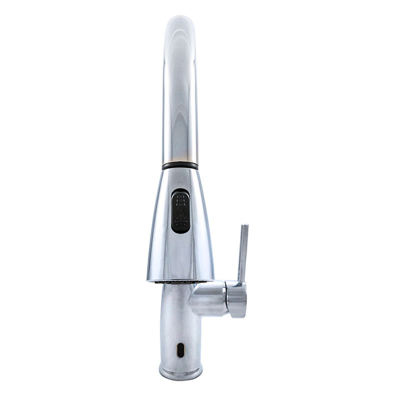 MSI touchless infrared sensor kitchen faucet 812 chrome 212.2mmx237.7mm zinc FAU KTFCR820 812 1