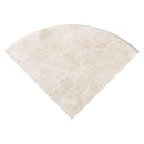 MSI tuscany ivory 9 radius cornershelf polished SMOT CSHELF IVO