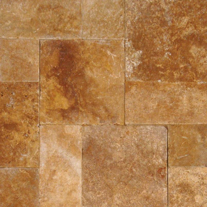 MSI Tuscany Riviera Tumbled Travertine Pavers, photo 2 of 4