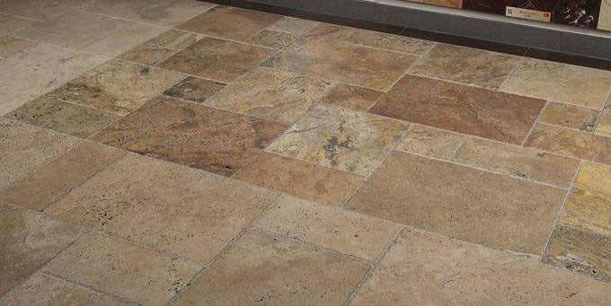 MSI Tuscany Scabas Pattern Travertine Wall and Floor Tile