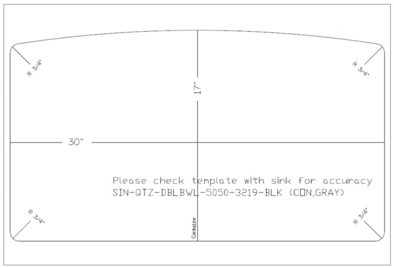 MSI white quartz doublebowl sink SIN QTZ DBLBWL 5050 3219 WHT draw