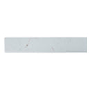MSI White Vena Ceramic Bullnose 3"x18"