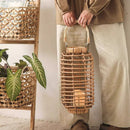 Decorative Bamboo Woven Lantern Holder