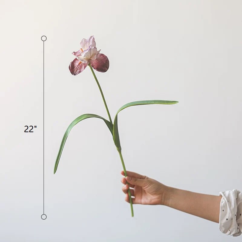 Silk Iris Flower 22" Tall, photo 11 of 11