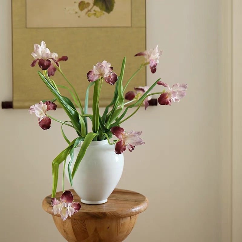 Silk Iris Flower 22" Tall, photo 7 of 11