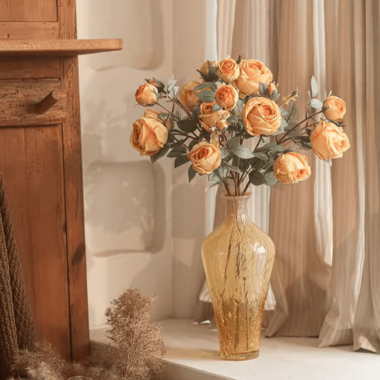 Miriya Large Rose Flower Stem 25.2" Tall, photo 7 of 8