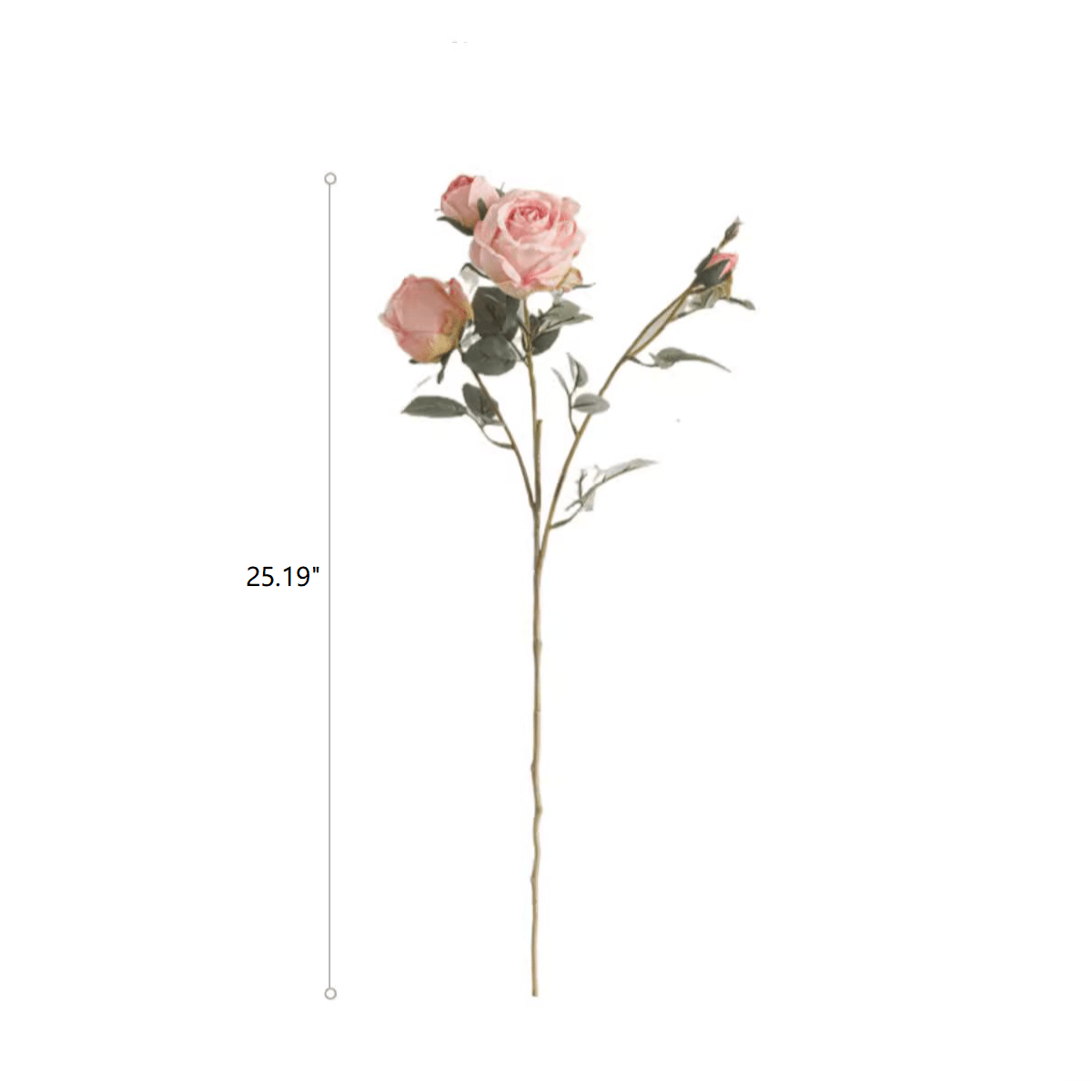 Miriya Large Rose Flower Stem 25.2" Tall, photo 8 of 8