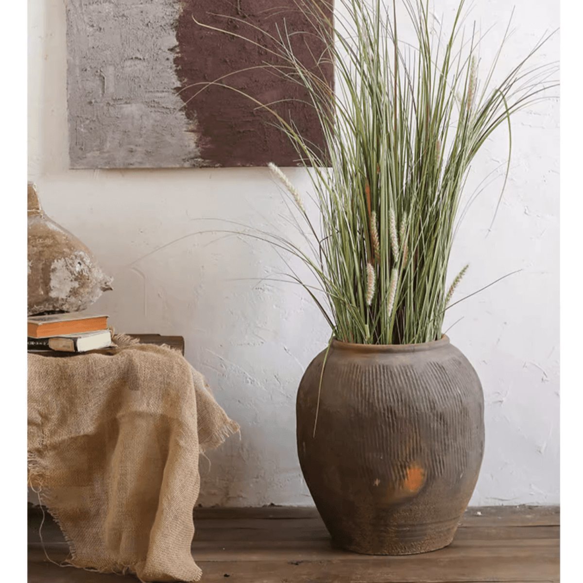 Round Earthenware Brown Pot, photo 2 of 13