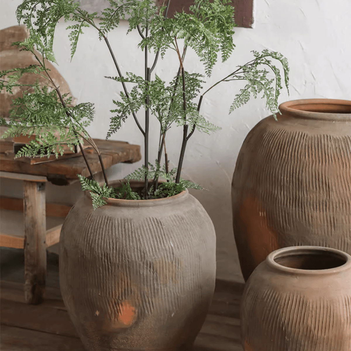 Round Earthenware Brown Pot, photo 8 of 13