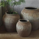 Round Earthenware Pot by RusticReach
