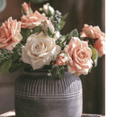 Rolled Edge American Rose Stem 18" Tall