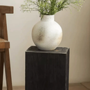 Watertight Coarse Round-Body Ceramic Vase by RusticReach