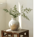 Watertight Coarse Round-Body Ceramic Vase by RusticReach