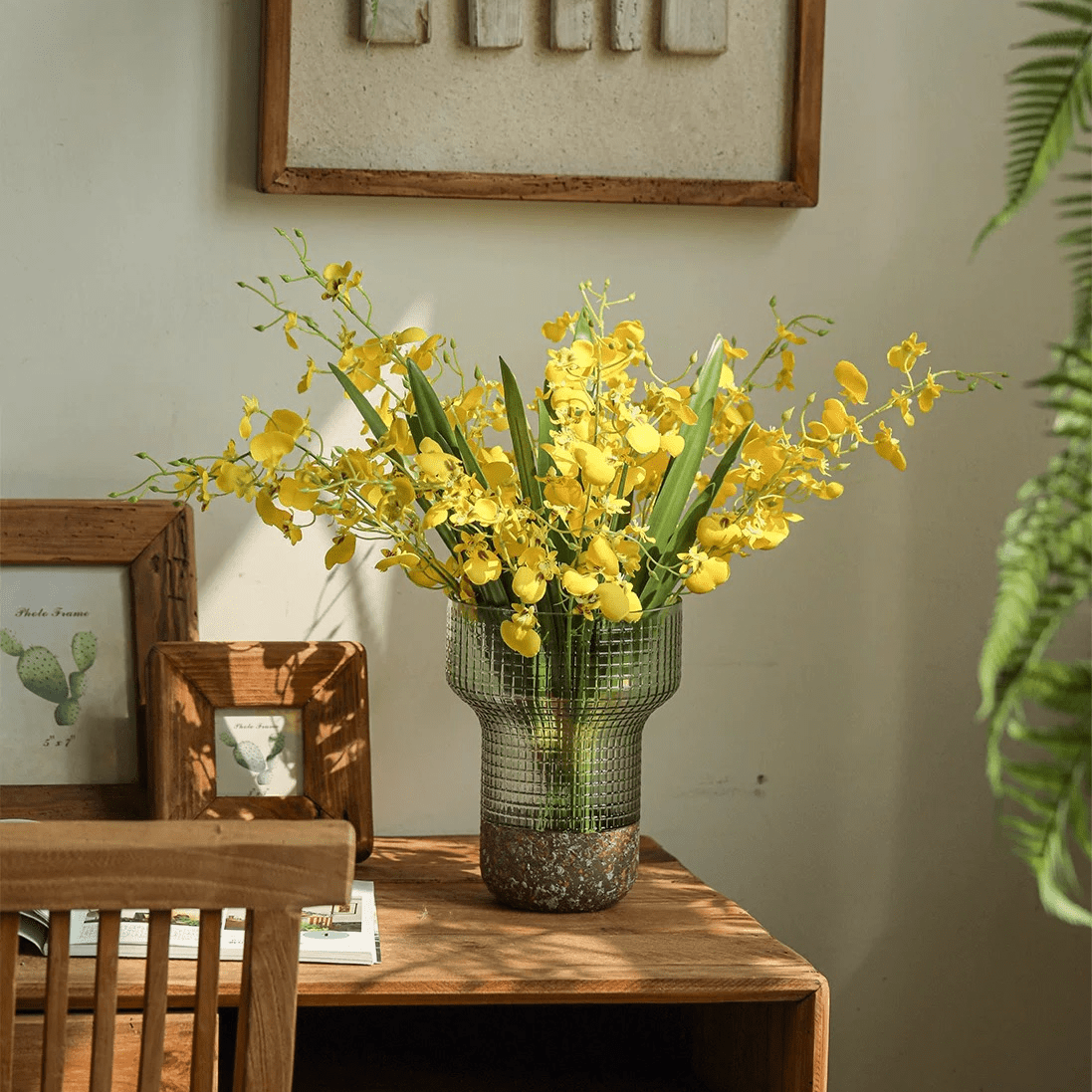 Wendy's Dancing Lady Orchid Stem 20.5" Tall, photo 9 of 11