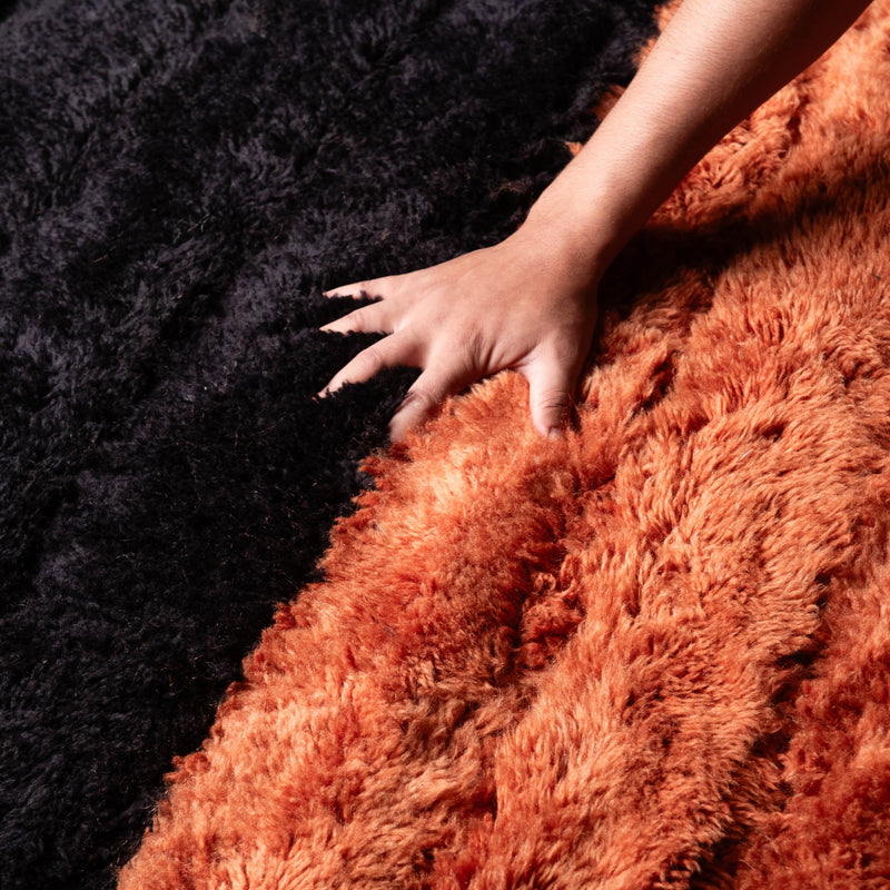 Aberkan - Luxury Shag Moroccan Rug