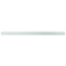 Snow White 0.8x12 Polished Thassos Pencil Marble Tile Trim (10 pack, 0.667 sq ft/case)